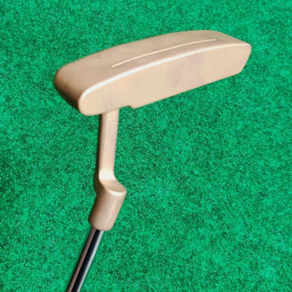 Ping Classic Anser Manganese Bronze Putter 33.5" RH Sound Slot Black Dot Pingman - Picture 9 of 16